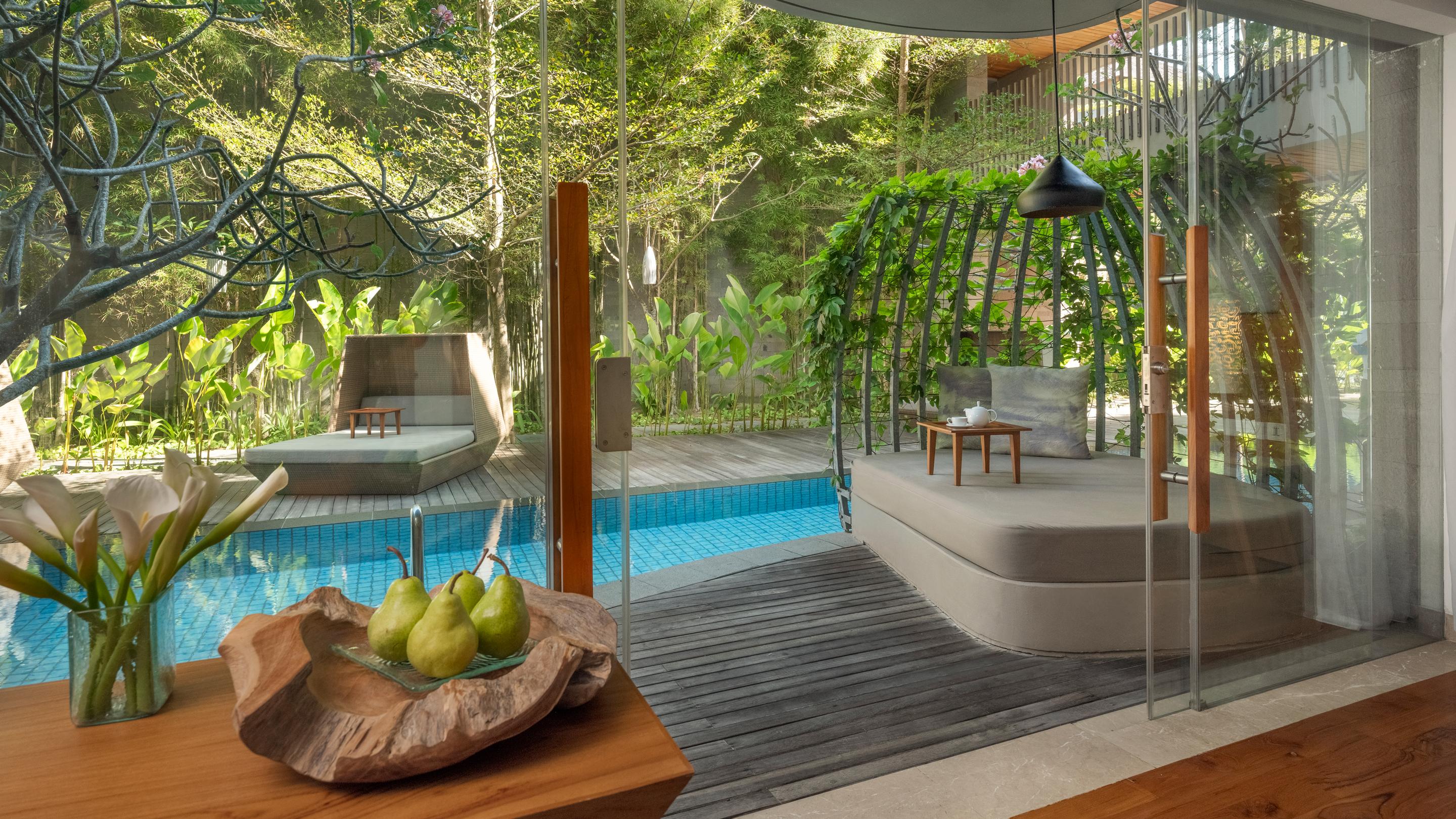 Maya Sanur Resort & Spa Екстер'єр фото The interior of a villa at the resort